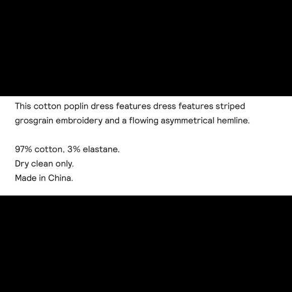 Tanya Taylor Saci Dress Grosgrain Stripes Size 10 - Picture 9 of 9